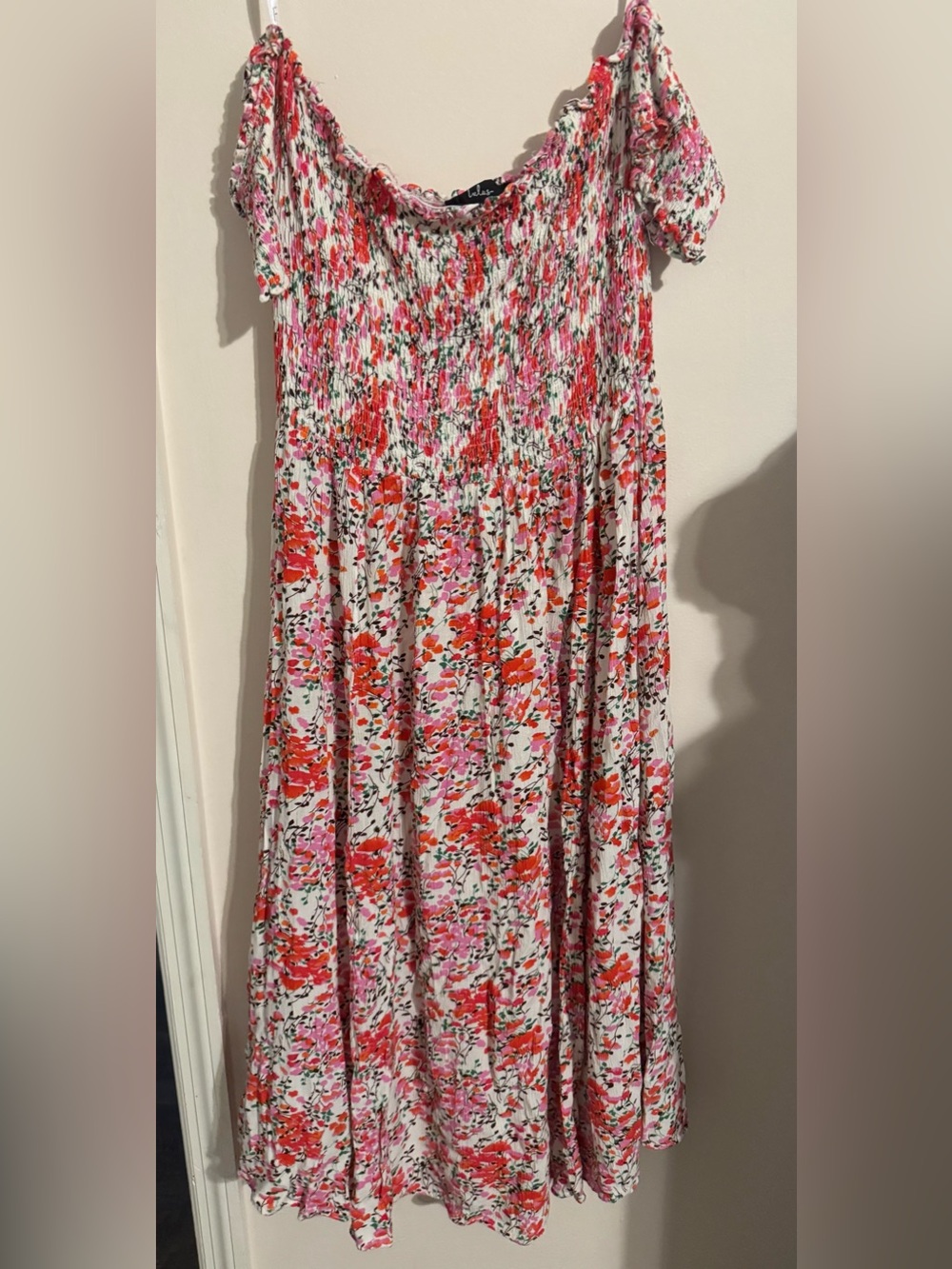Off the shoulder dress